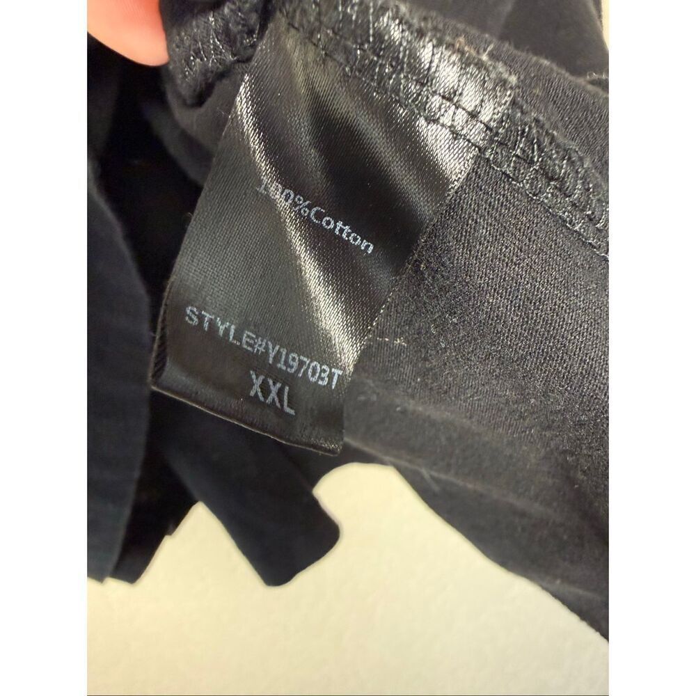 Pomander Place Vesty Black Puff Sleeve Crew Neck Top - Picture 7 of 7